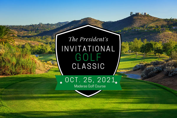 The President's Invitational Golf Classic. Oct. 25, 2021. Maderas Golf Course