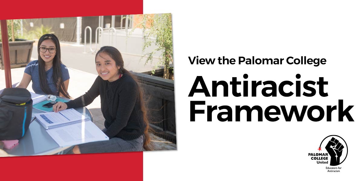 View the Palomar College Antiracist Framework