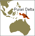 map of Purari Delta, New Guinea