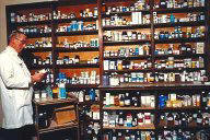 photo of modern Western medical pharmacy