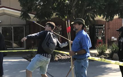 Atlatl Spear Throwing Contest