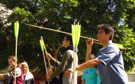 Atlatl competition