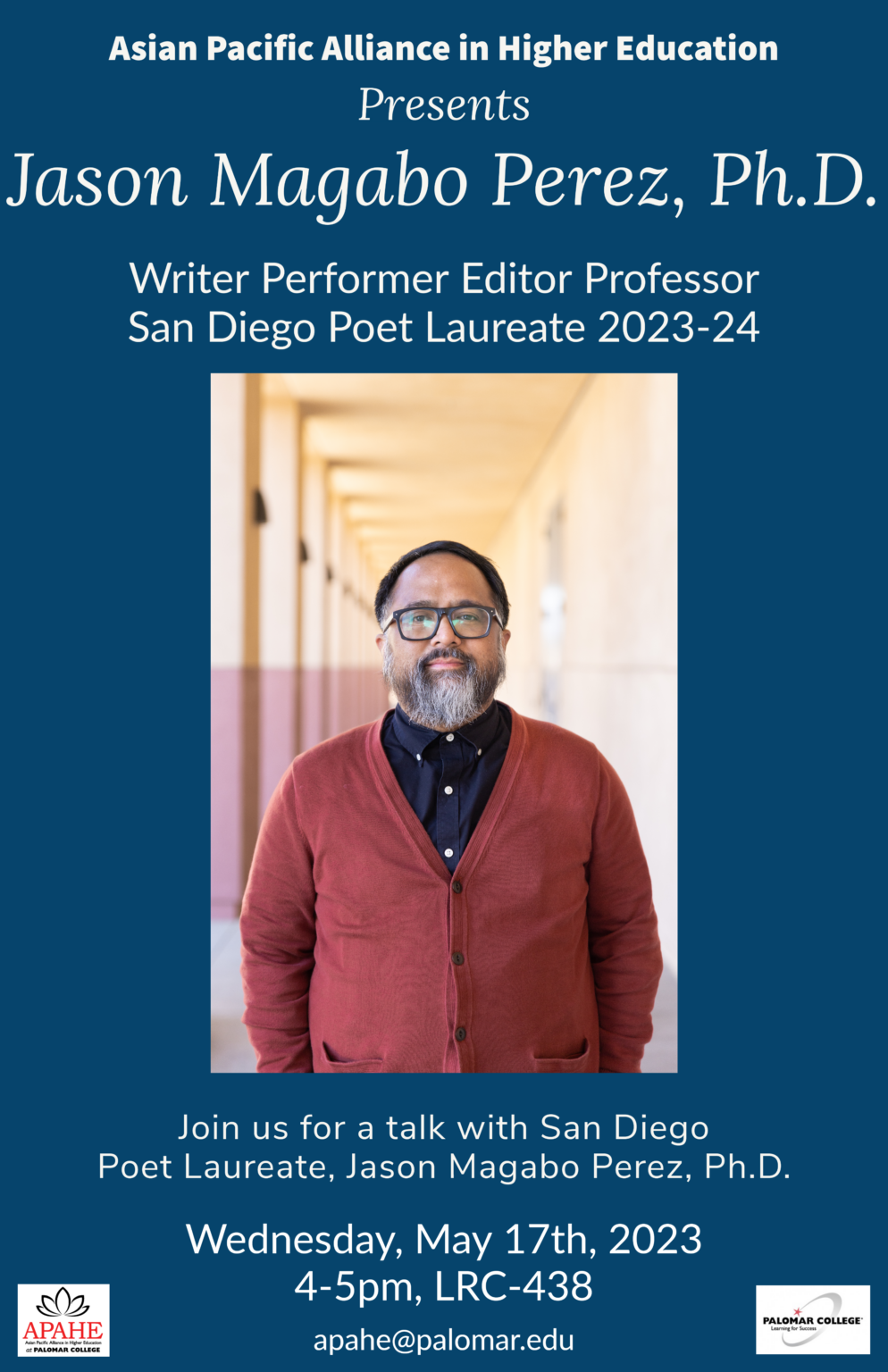 San Diego Poet Laureate Archives Asian Pacific Alliance in Higher