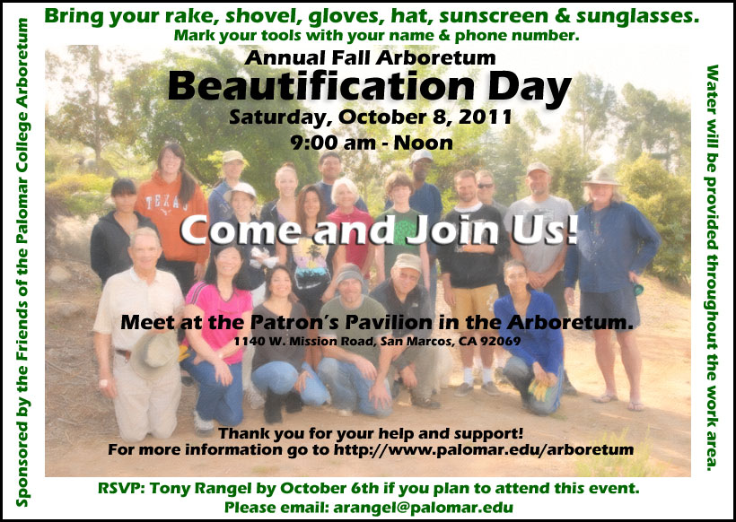 October 8, 2011 Fall Beautification Day