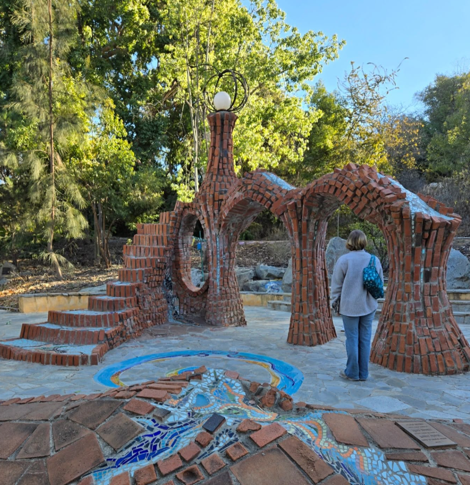 One of the unique features of the Arboretum is the James Hubbell Sculpture donated to Palomar College many years prior.
Images courtesy of Kimberly Conklin