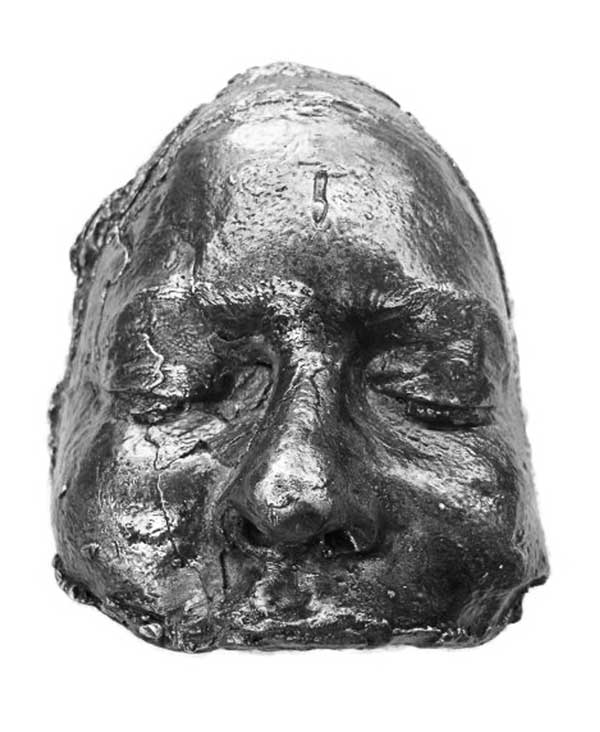 Death Mask (black and white)