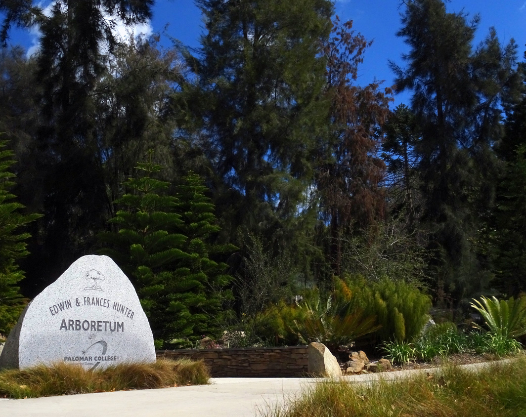 Arboretum Rock Sign