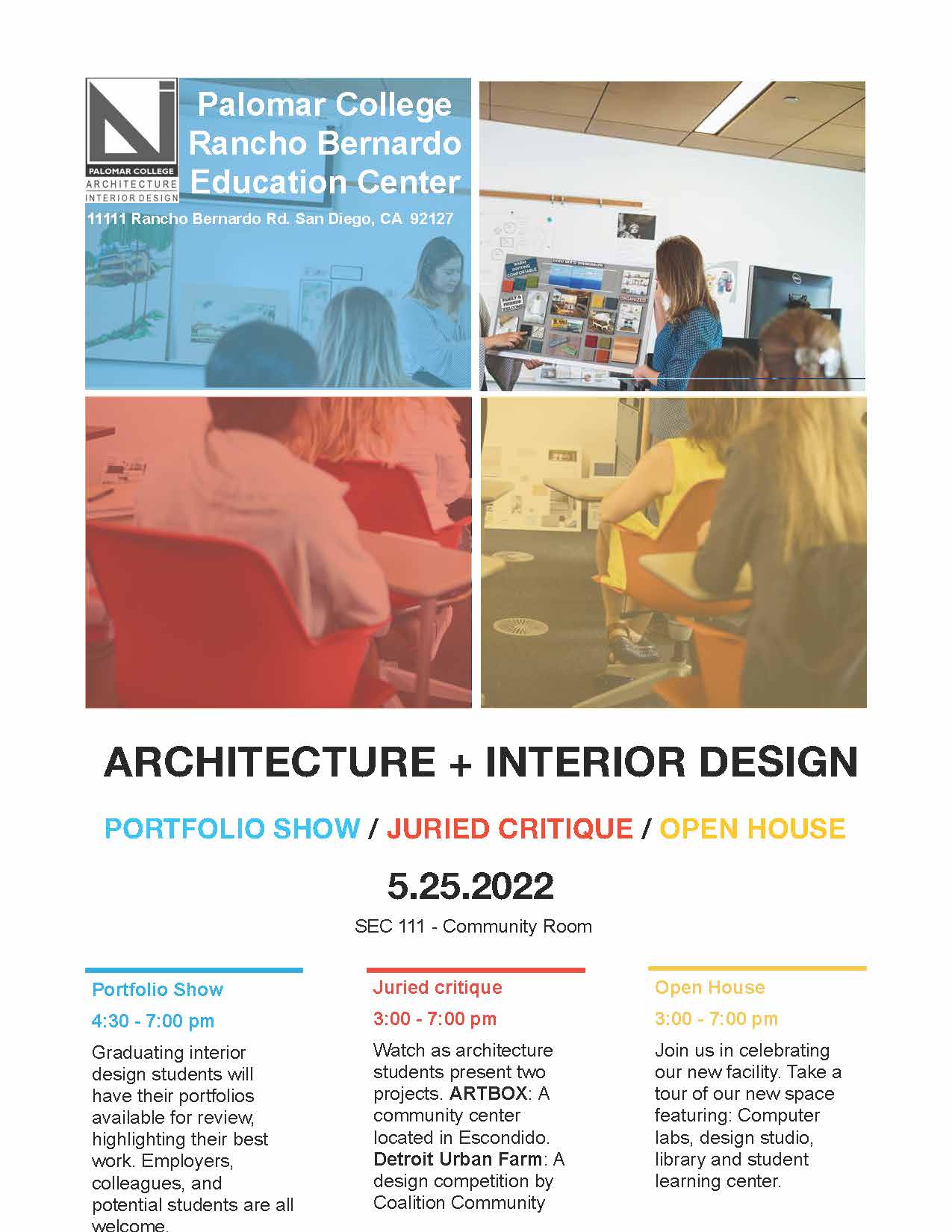 Architecture and Interior Design Open House