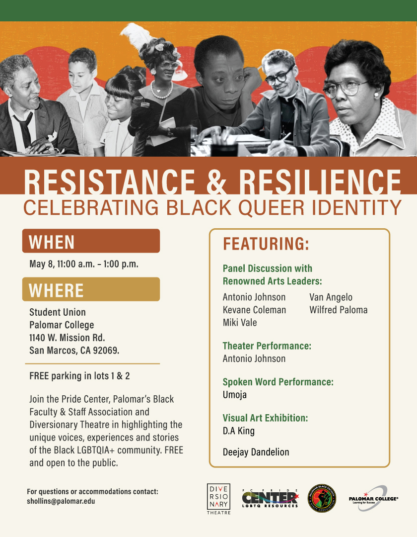 Resistance & Resilience: Celebrating Black Queer Identity on May 8 2025