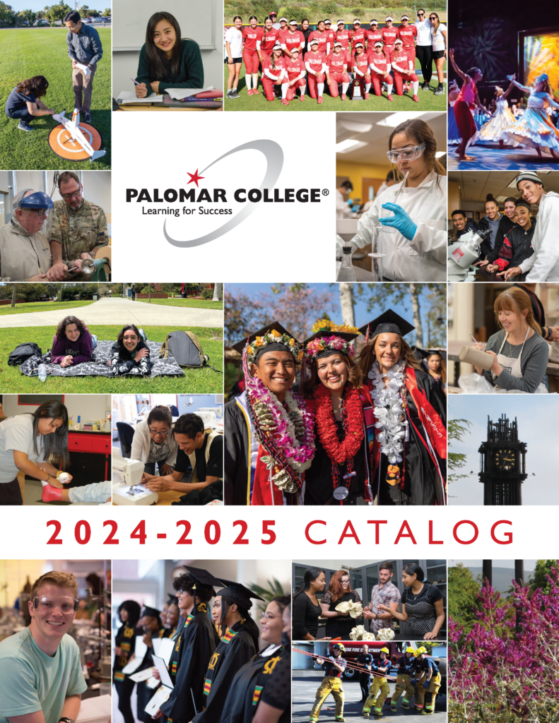Current Catalog Palomar College Catalog
