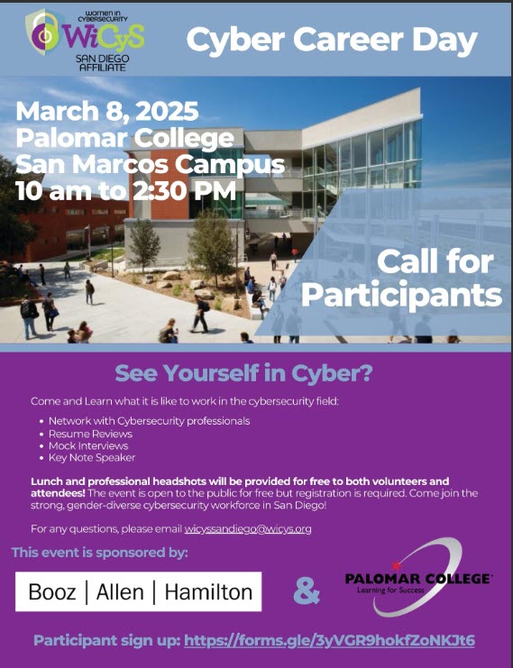 Cyber Career Day  flyer