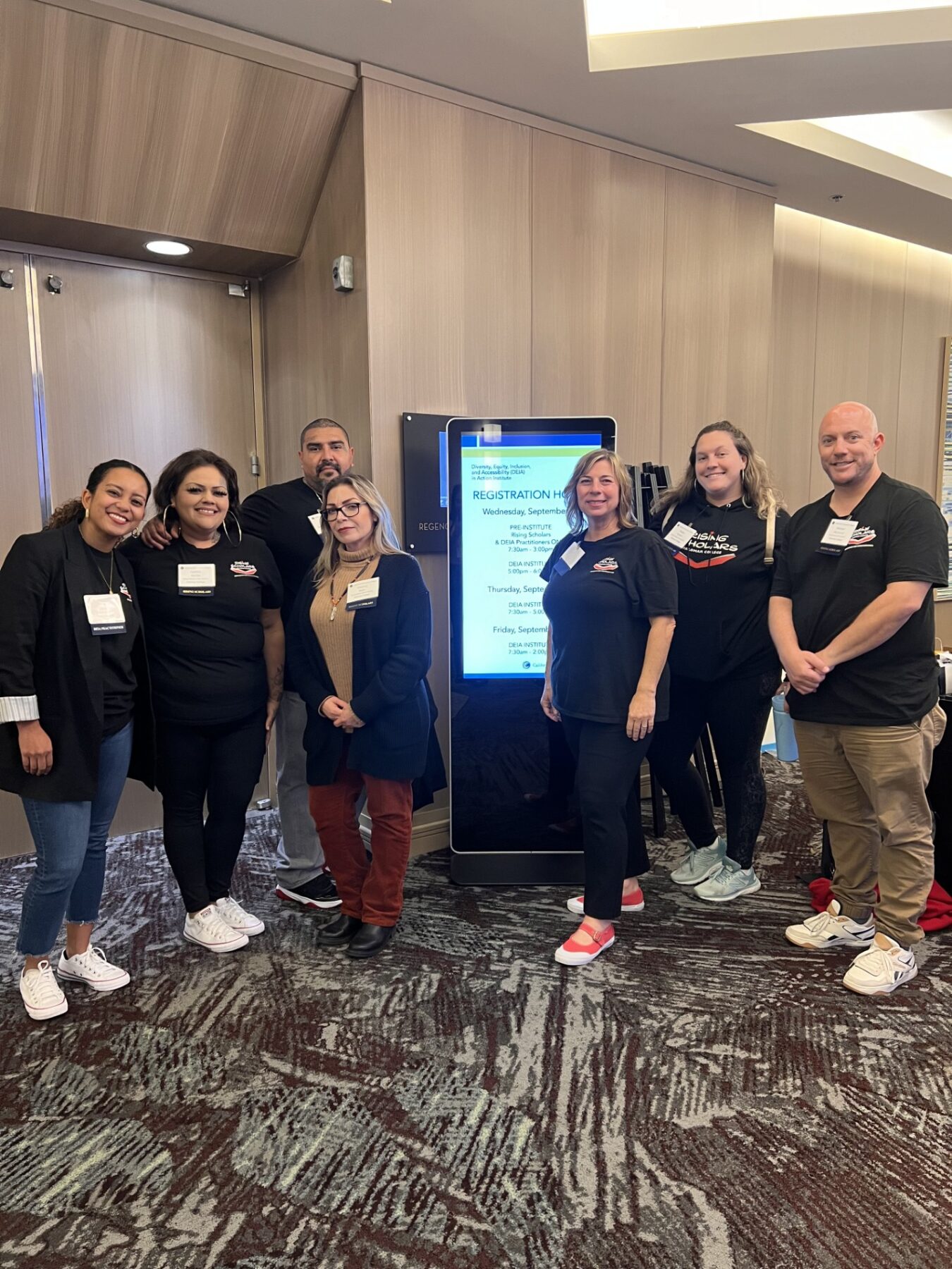 Palomar employees and students attending DEIA in Action Institute 2024