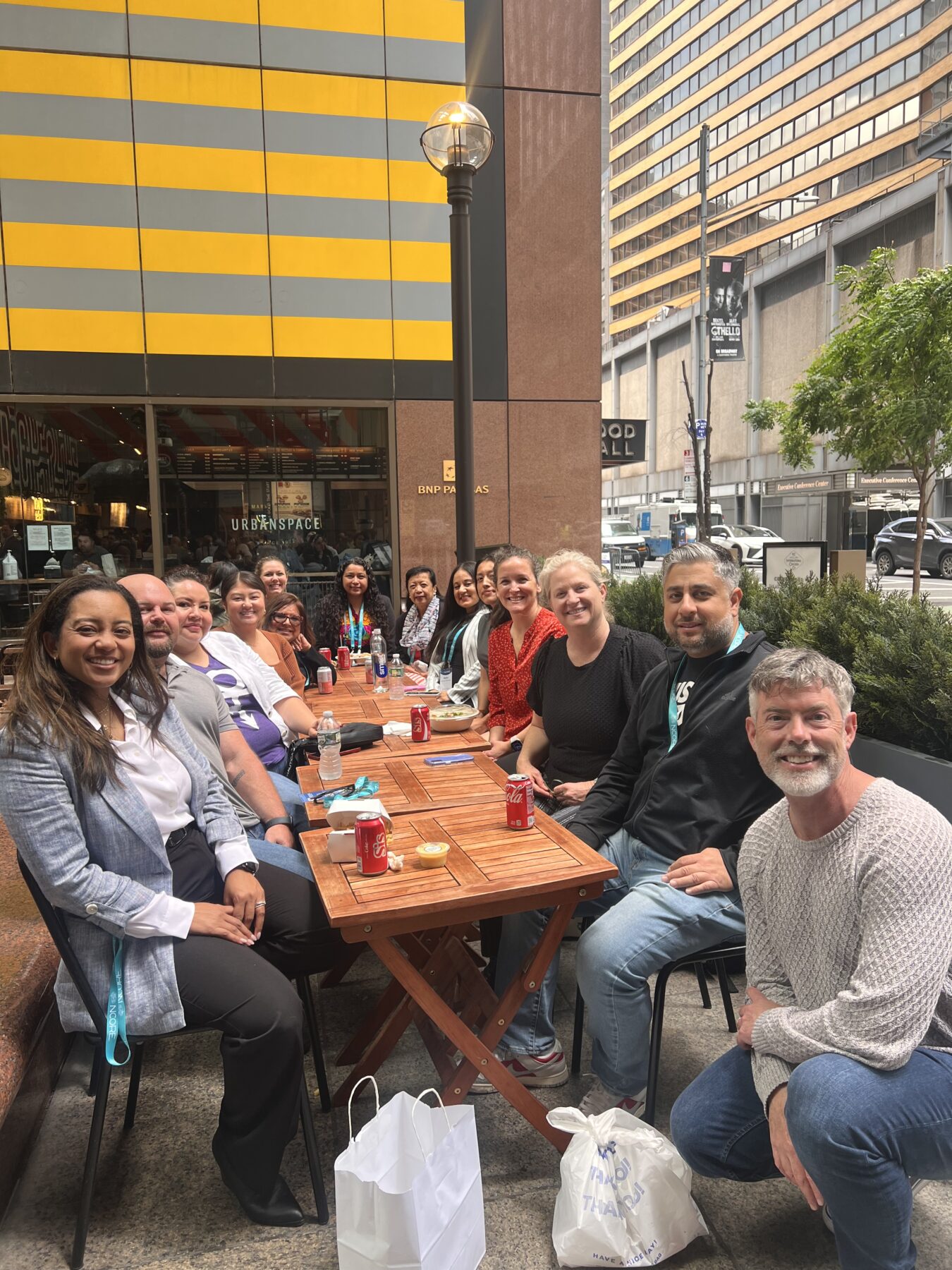 Palomar employees attending National Conference on Race and Ethnicity (NCORE) in New York