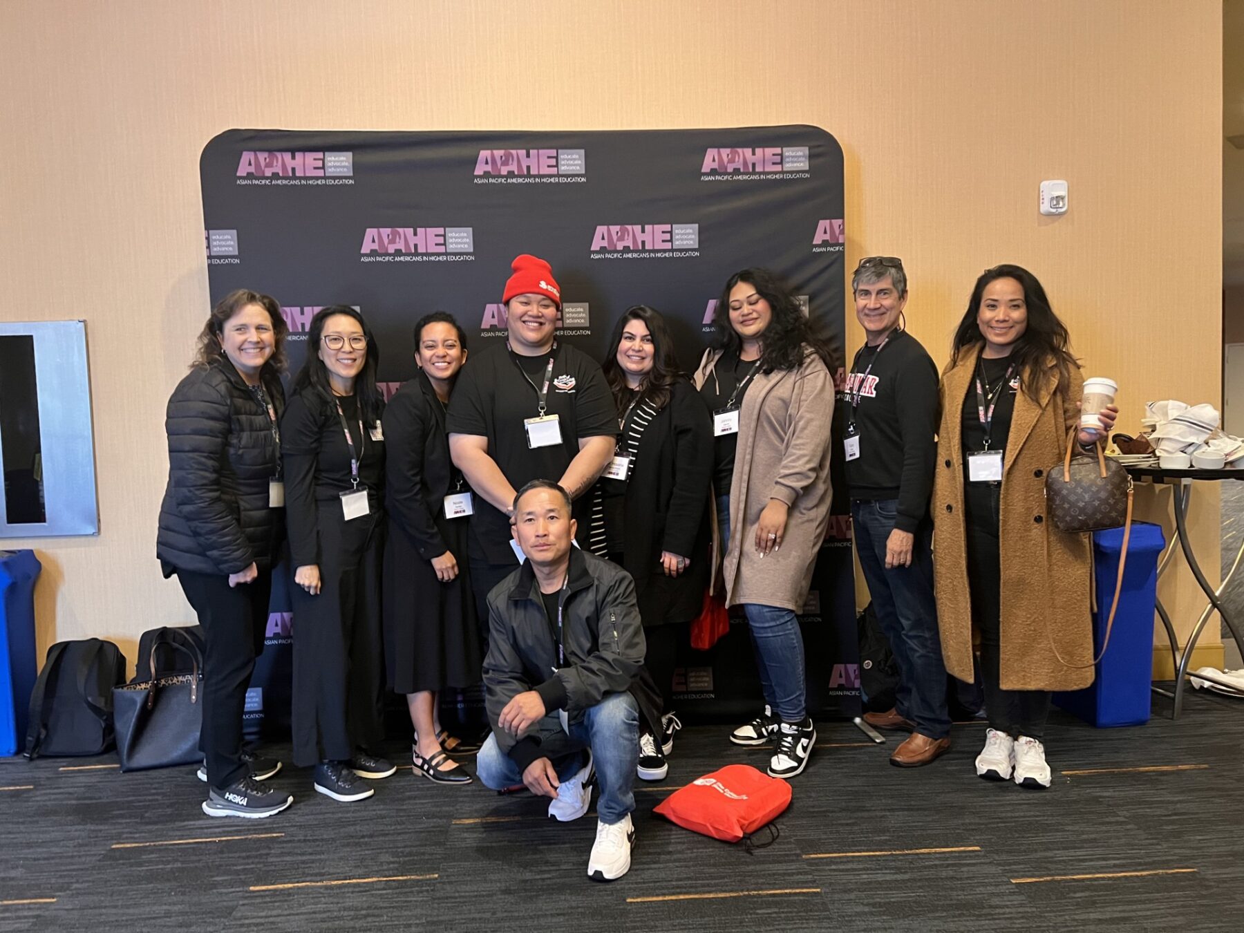 Palomar employees and student attendees of APAHE Conference 2024