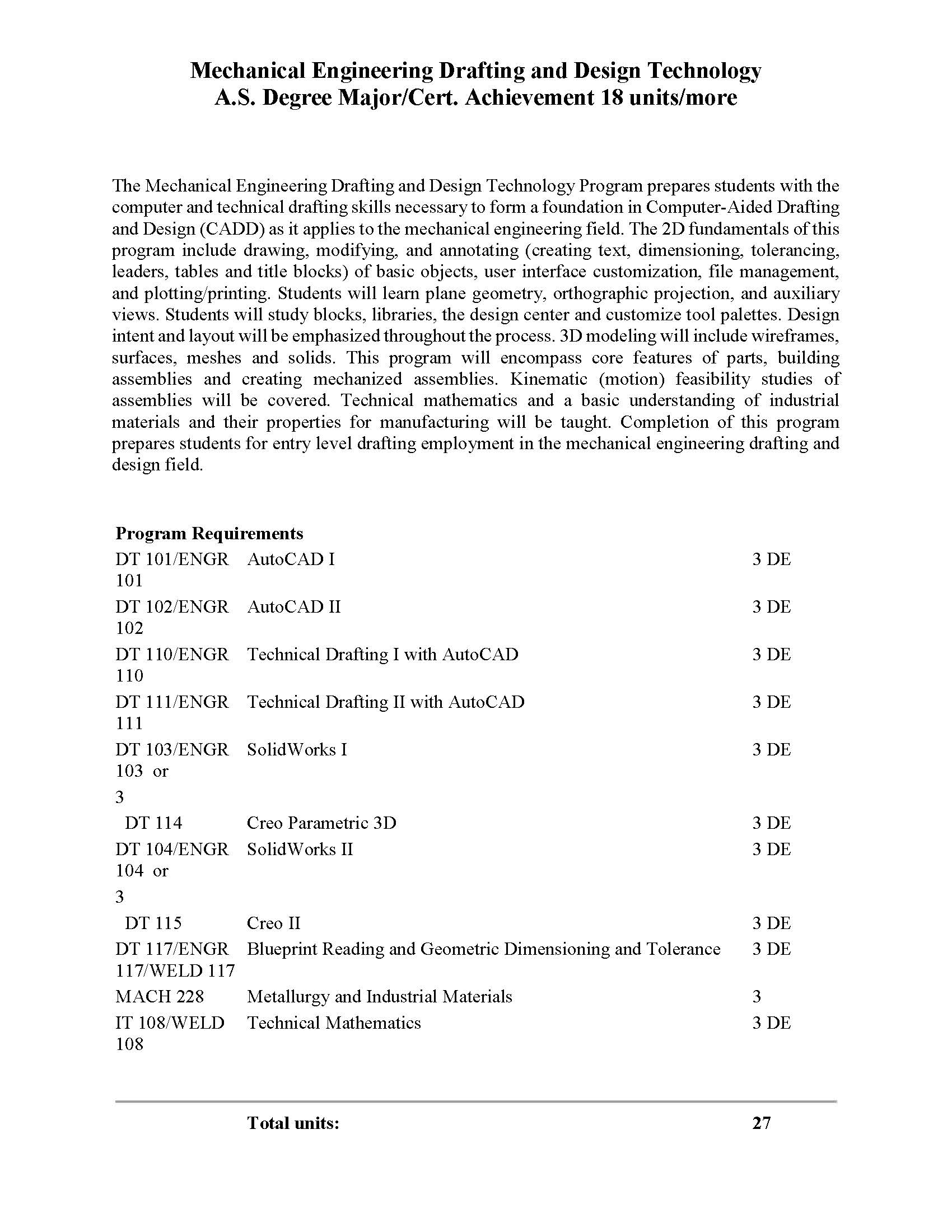 Mechanical Engineering Drafting And Design Technology Drafting Technology
