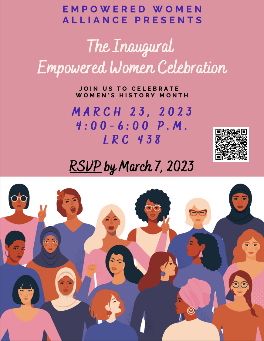 Empowered Women Celebration Flyer