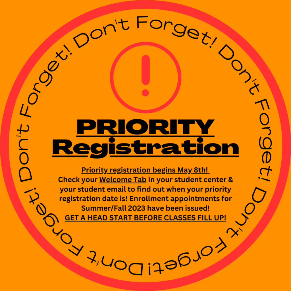Priority Registration