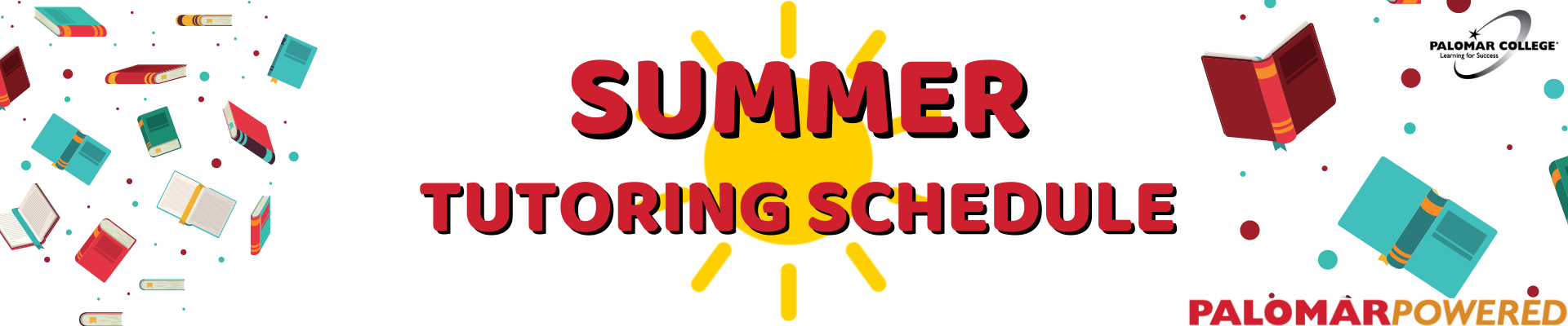 Summer Tutoring Schedule