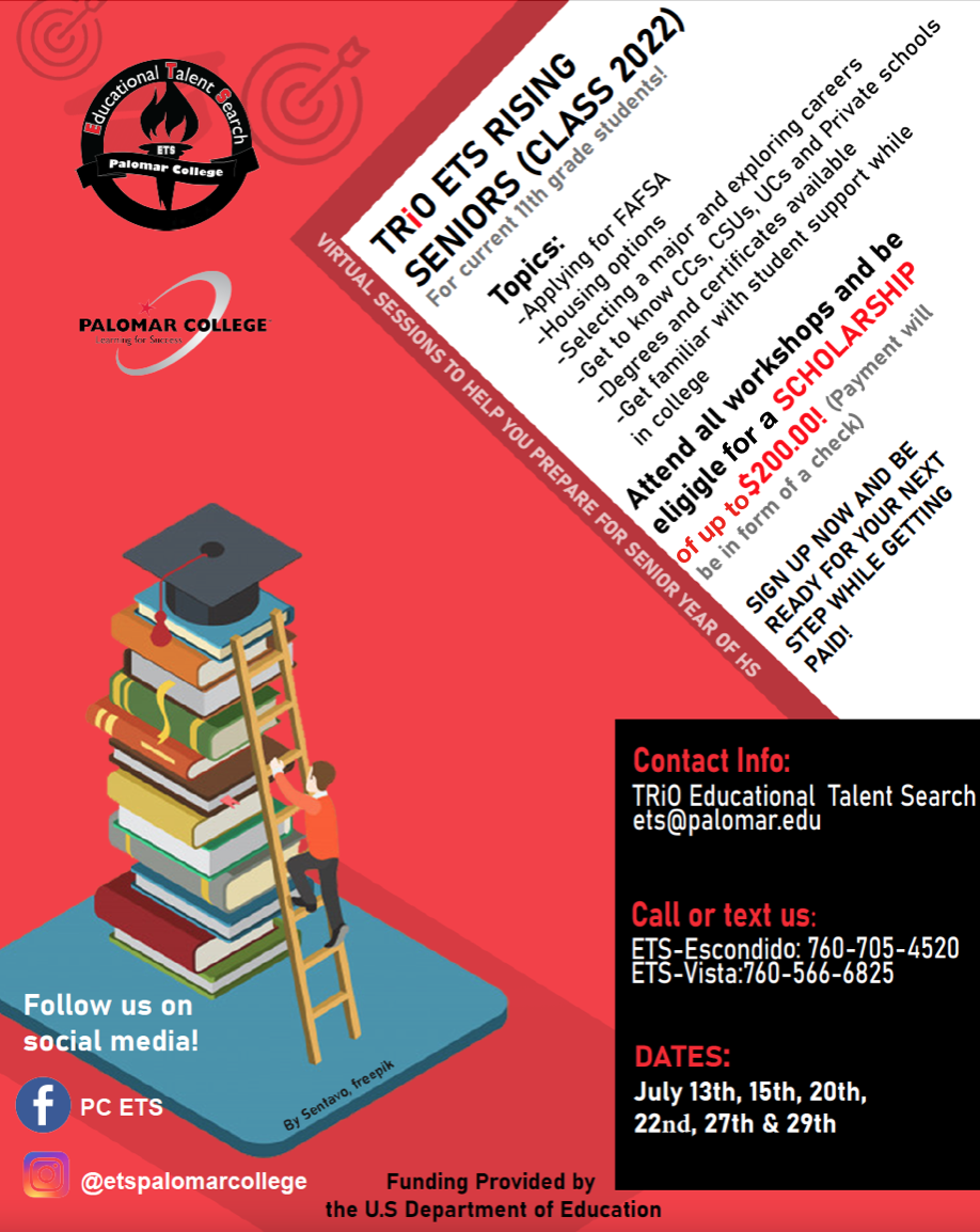 Summer Class of 2022 Educational Talent Search