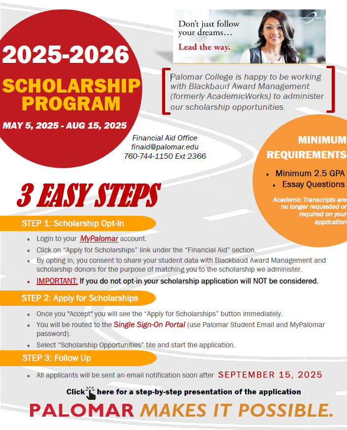 Scholarship Flyer