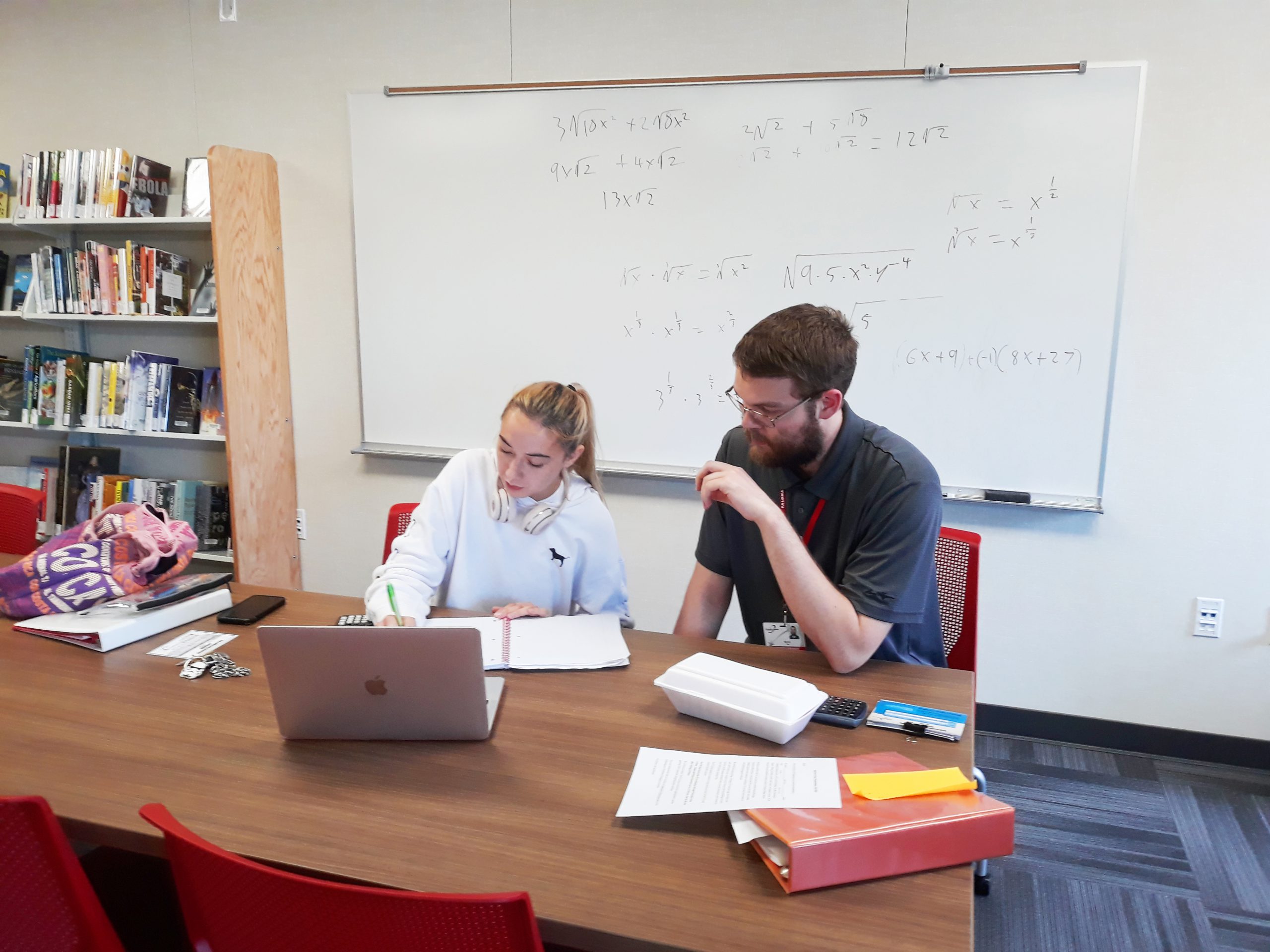 Teaching and Learning Center studying