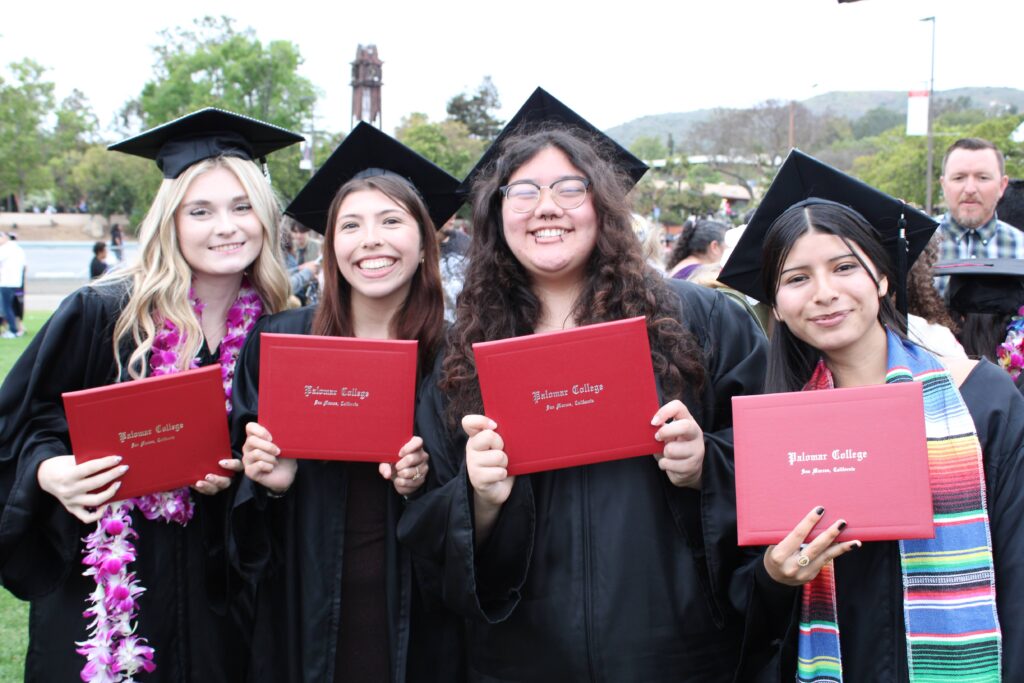 Bonsall High School gratuates completing the Associate Teacher Permit progam at Commencement 2024.