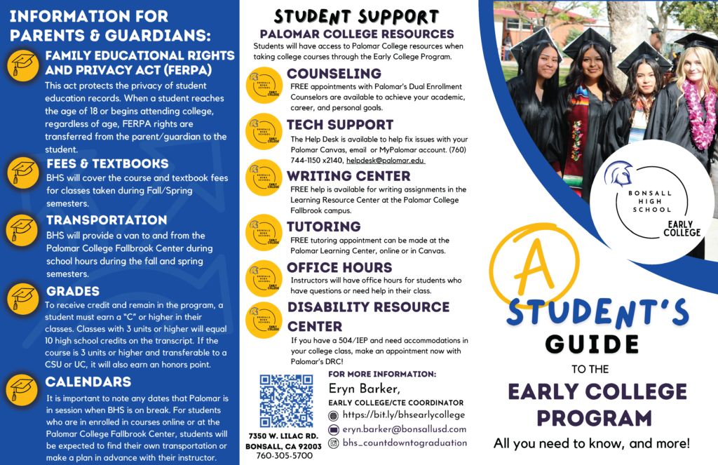 A Student's Guide to the Early College Program