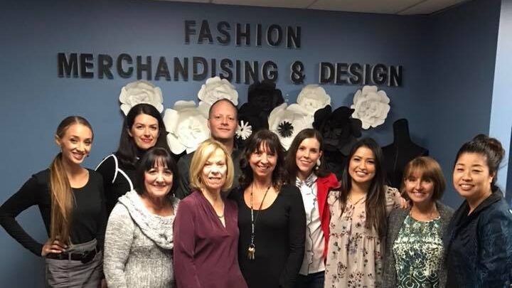 A group photo of the Fashion Merchandising & Design Program staff.