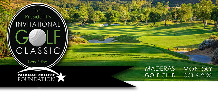 The President's Invitational Golf Classic at Maderas Golf Club on Monday October 9.