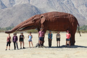 Students in Anza Borrego