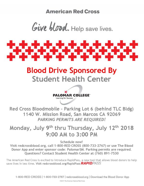 July Blood Drive