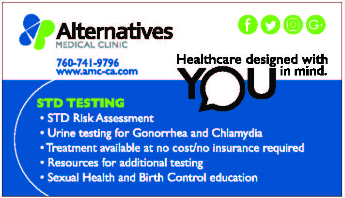 AMC STD Testing ad