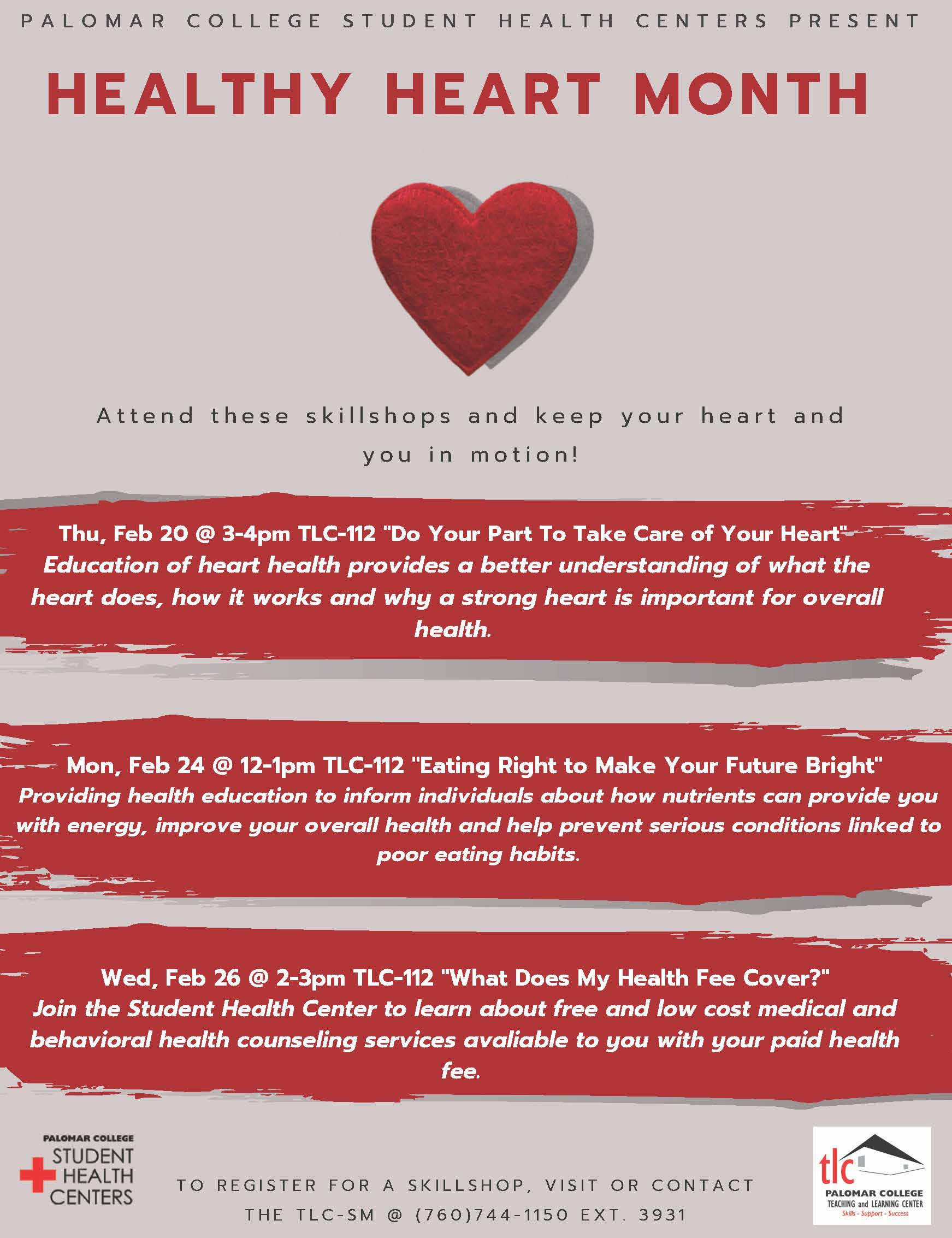 Healthy Heart Month Skillshops