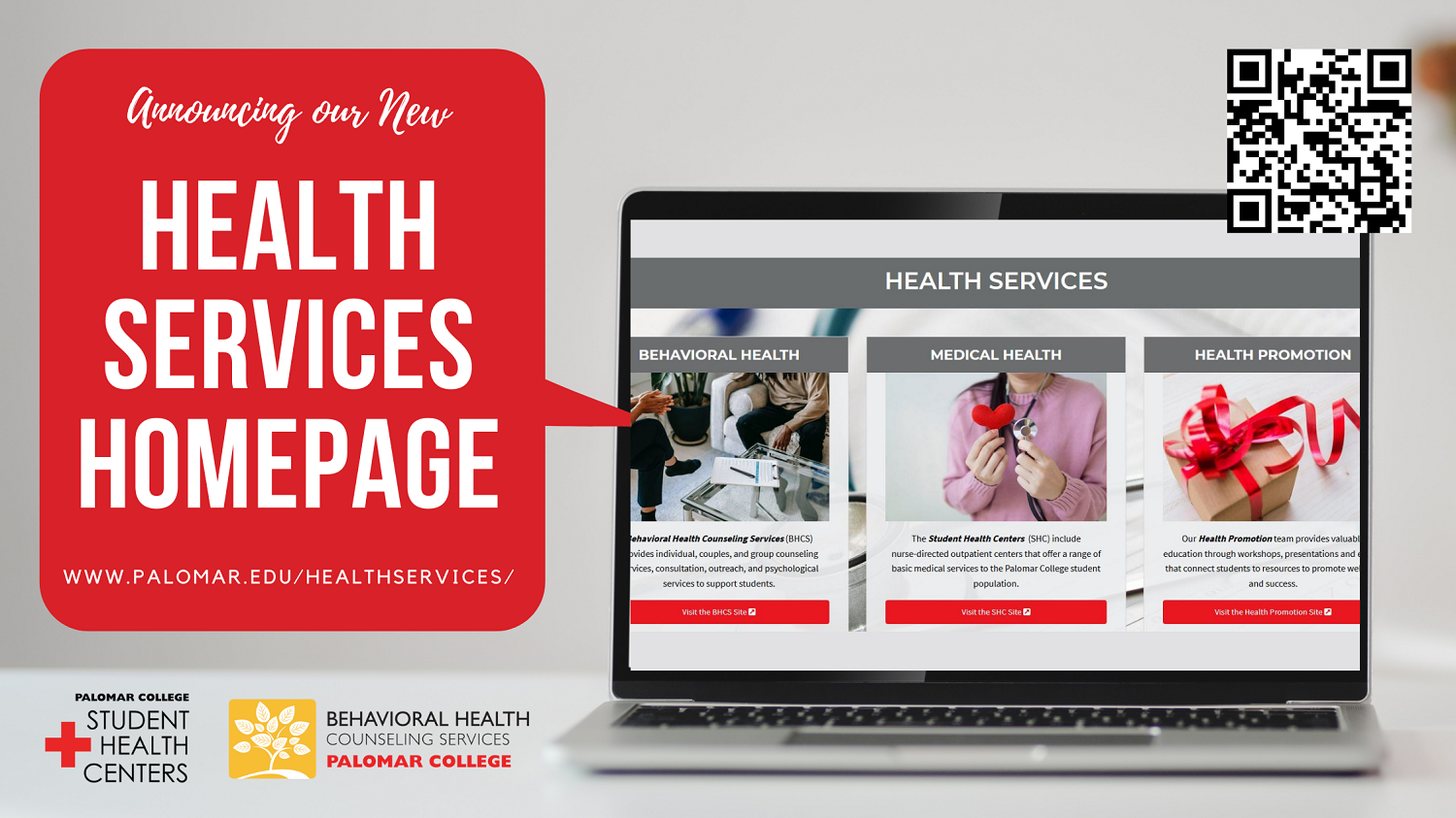 Announcing our new Health Services Homepage