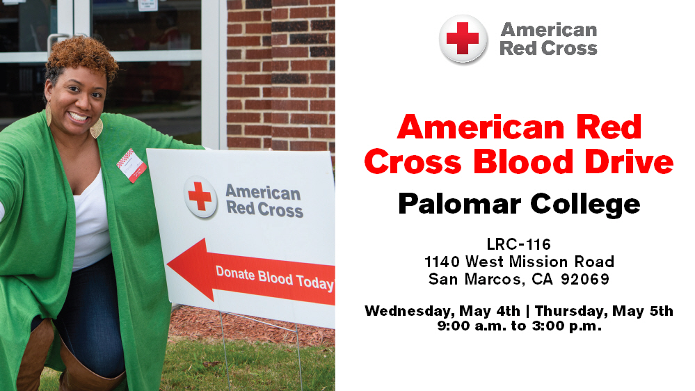 May Blood Drive banner