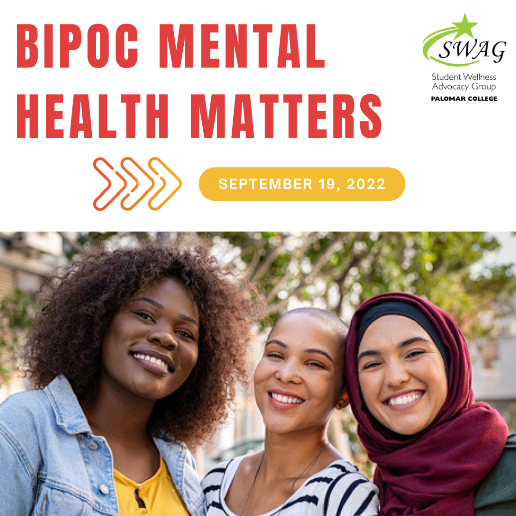 BIPOC Mental Health Matters Skillshops Oct.