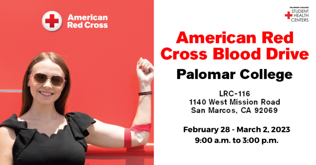 American Red Cross Blood Drive at Palomar College