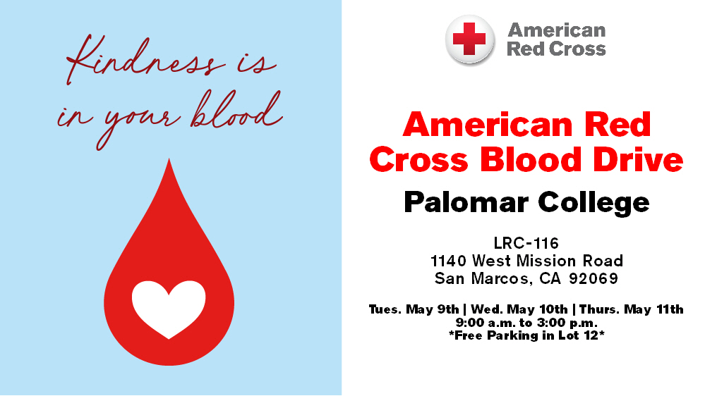American Red Cross Blood Drive at Palomar College