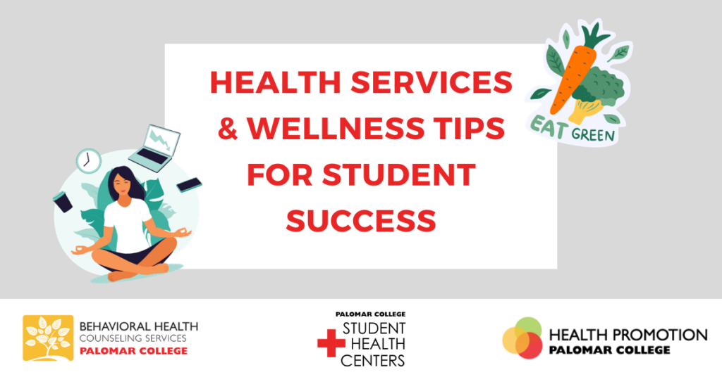 Health Services & Wellness Tips for Student Success Skillshop banner