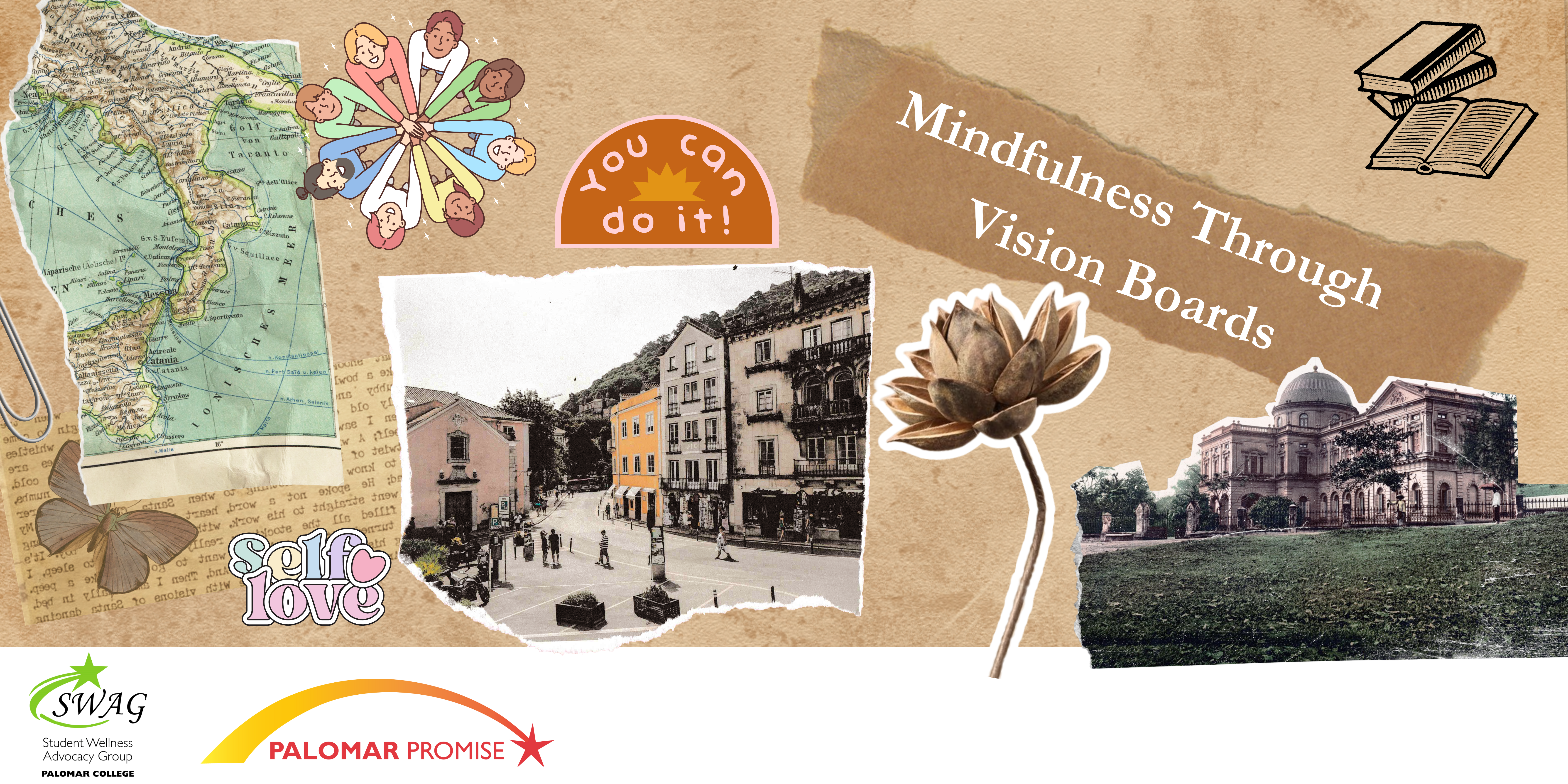 Mindfulness Through Vision Boards skillshop banner