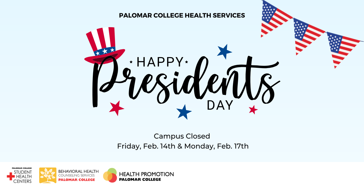 Campus Closed for Presidents' Day February 14 & 17, 2025