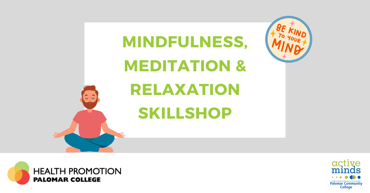 Mindfulness, meditation and relaxation Skillshop