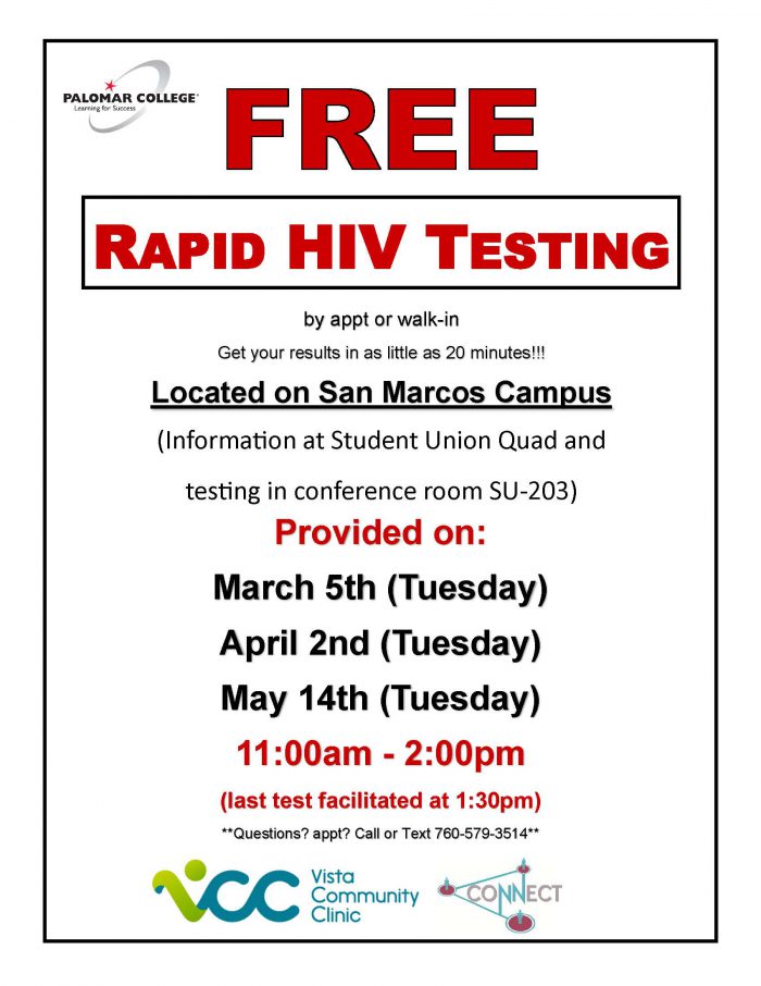 HIV Testing flyer