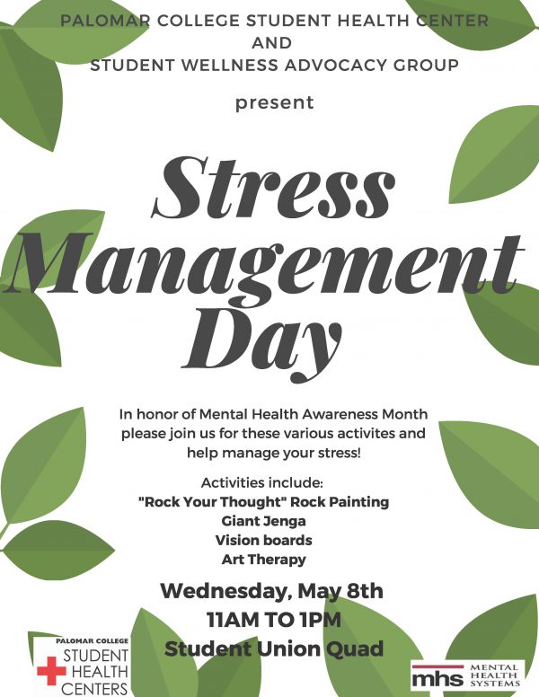 Mental Health Month flyer