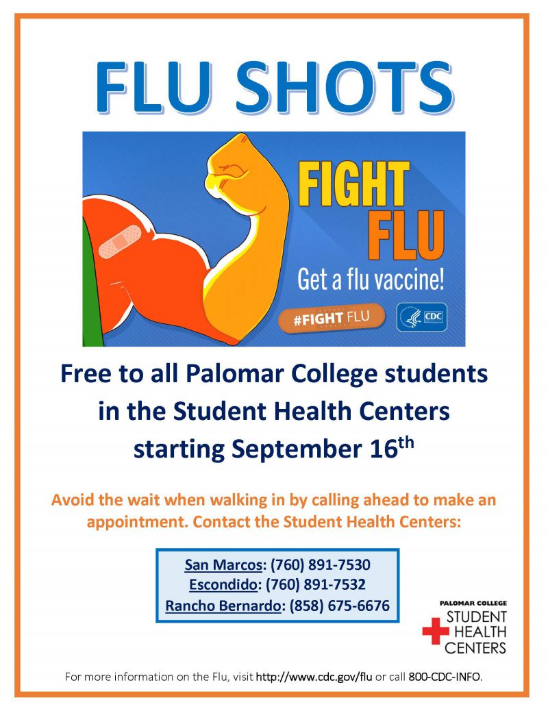 Flu Shot flyer