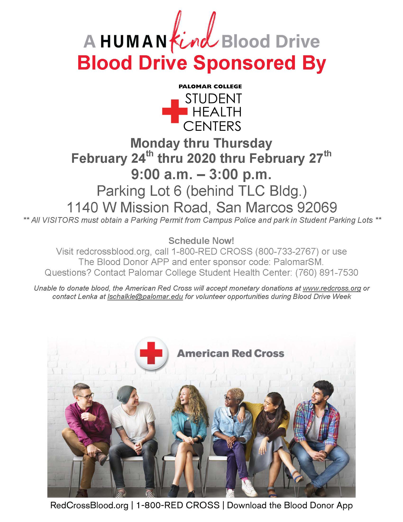 February blood drive