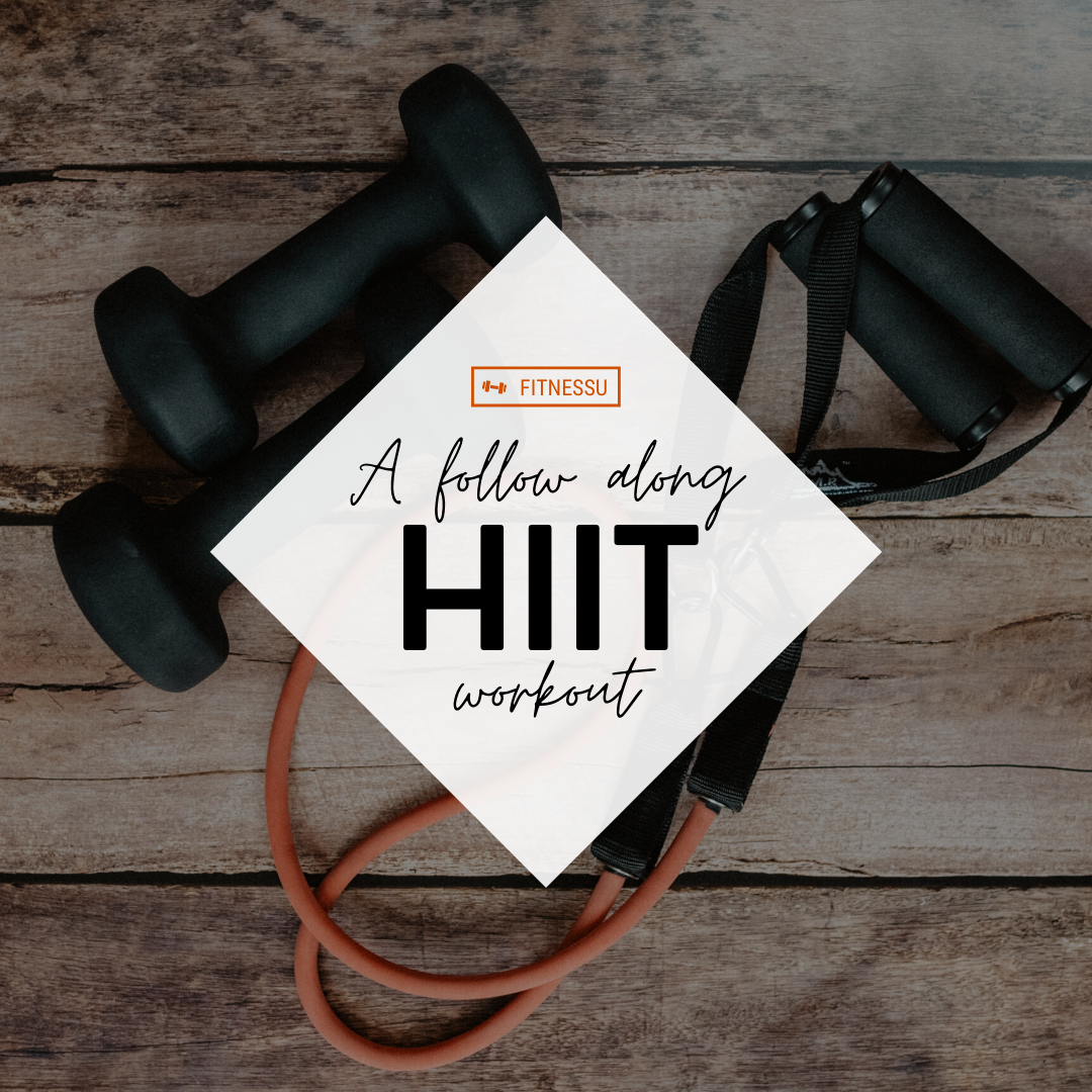 A follow along HIIT workout