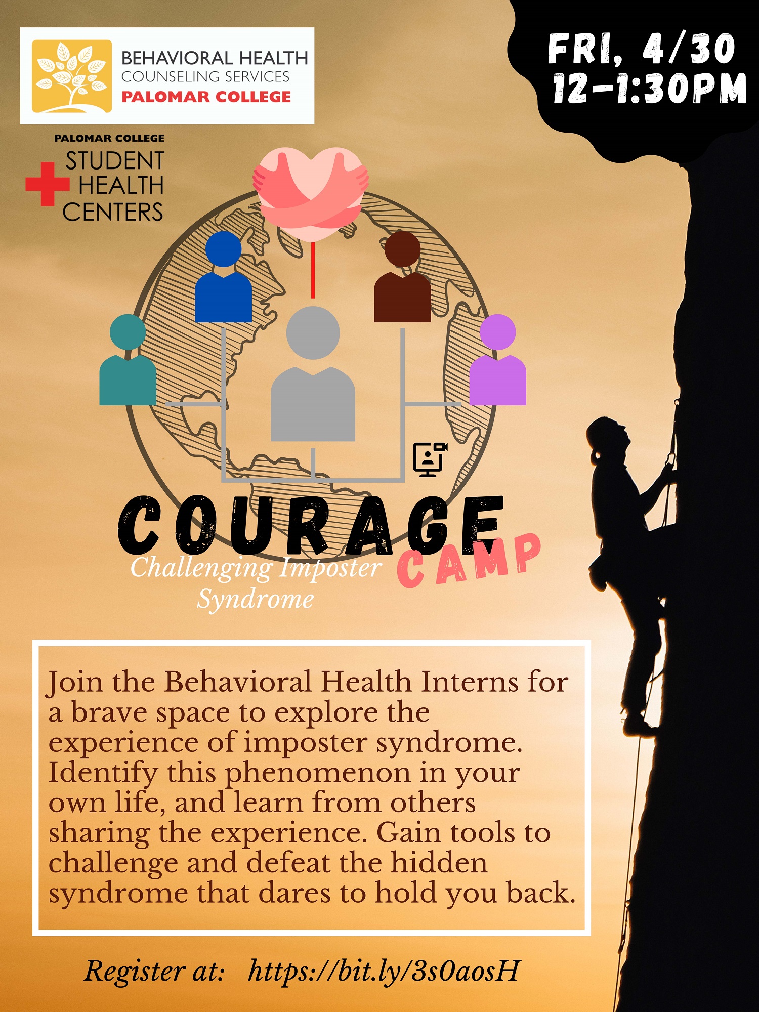 Courage Camp flyer