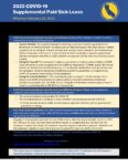 COVID-19 Supplemental Sick Leave (SB114)