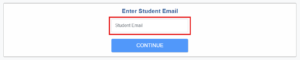 Enter your Student Email